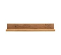 PEGANE Etagère Mural Coloris chêne Massif huilé - Longueur 138 x Hauteur 20 x Profondeur 20 cm
