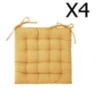 Pegane Galettes de chaise - Ocre