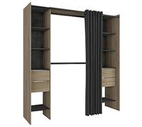 Pegane Kit placard extensible - Chêne Kronberg