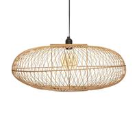 Pegane Lampe suspension bambou - Naturel