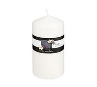 Pegane Lot 6 Bougies Rondes Parfumées Vanille