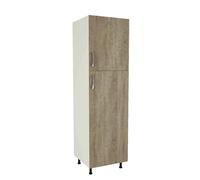 Pegane Meuble colonne cuisine - Chêne