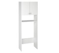 Pegane Meuble haut de salle de bain - Blanc
