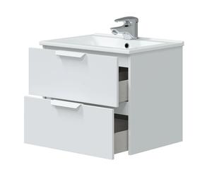 Pegane Meuble haut de salle de bain - Blanc