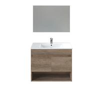 Pegane meuble sous-vasque Nordik - Marron