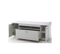 Pegane Meuble TV - Blanc mat