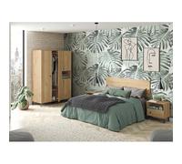 Pegane montant de dressing - Chêne doré
