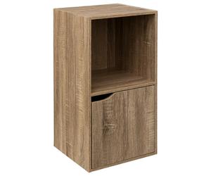 Pegane Organiseur de rangement dressing - Chêne