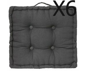 Pegane Otto - 40x40x8 cm - Gris foncé