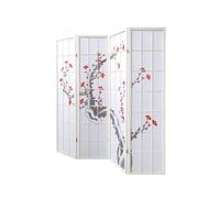 Pegane Paravent 4 pans - Fleur de cerisier
