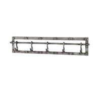 Pegane Patère murale en métal - Anthracite