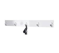 Pegane Porte-manteau 5 patères - Blanc