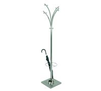 Pegane Porte-manteau acier - Argent