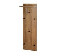 Pegane Porte-manteau mural - Chêne noir