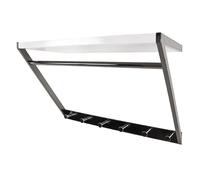 Pegane Porte-manteau mural - Noir