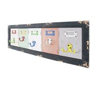 Pegane Porte-manteau mural vintage - Bois