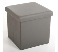 Pegane Pouf d'extérieur - Gris