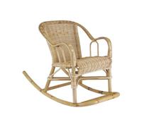 PEGANE Rocking-Chair Enfant en rotin, Dim : 41 x 75 x 52