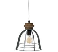 Pegane Suspension cage métal - Gris