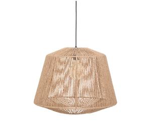 Pegane Suspension en métal et papier - Beige