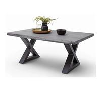 Pegane Table basse rectangulaire - Gris anthracite