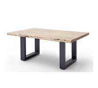 Pegane Table basse rectangulaire - Marron