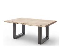 Pegane Table basse vintage acacia - Marron