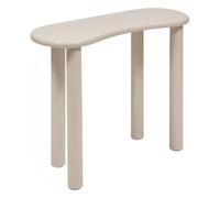 PEGANE Table d'appoint Console Coloris Ivoire - Longueur 100 x Largeur 40 x Hauteur 80 cm