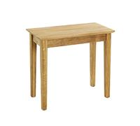 Pegane Table d'appoint rectangulaire - Chêne