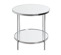 Pegane Table d'appoint ronde - Gris