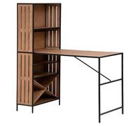 Pegane Table de bar rectangulaire - Beige