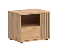 Pegane table de chevet 1 tiroir - Chêne