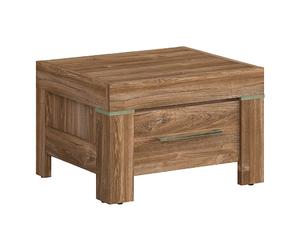 Pegane Table de chevet 1 tiroir - Chêne