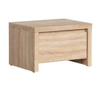 Pegane Table de chevet 1 tiroir - Chêne Sonoma