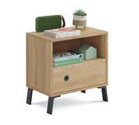 Pegane Table de chevet - Chêne doré