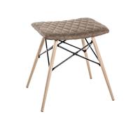 Pegane Tabouret scandinave - Marron