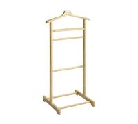 PEGANE Valet de Nuit Valet de Chambre en Bambou Massif Coloris Naturel - Longueur 48 x Profondeur 36 x Hauteur 97 cm