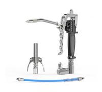 Pegciuho Flexible Hose Assembly Tuyau Graisseur Conduit Lubrification Durite Huile pour Machine Pneumatique et Électrique Raccords Étanches Acier et Caoutchouc, Taille Unique, style to 11