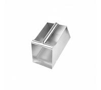 Pegciuho Pelle à Poussière en Acier Inoxydable Ramasse-poussière Ergonomique Large Bord Métal Durci Adaptée à l'Industrie Jardin, S