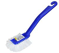 Peggy Perfect Brosse à vaisselle en plastique ovale Bleu