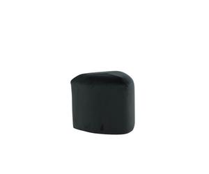 Pegpouf ,repose-pieds Ø46cm velours noir.
