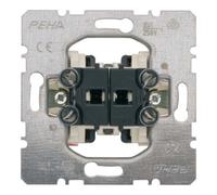 peha Peha Interrupteur à volet roulant 10A 250V 1 pôle 2 positions D 214 Quantité:1