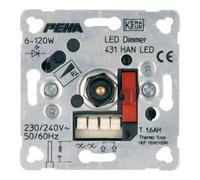peha Peha Variateur rotatif encastré LED D 431 HAN sans interrupteur Quantité:1