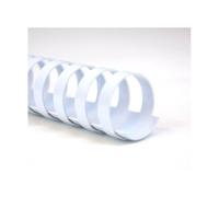 Peigne à relier en plastique CombBind, A4, 19 mm, blanc
