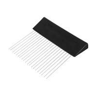 Peigne à Texture Mural en Acier Inoxydable pour Peinture à Grain DIY | Outil de Grainage de Peinture, Dents Fines et Précision, pour Plâtre et Surfaces Artistiques