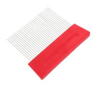 Peigne à Texture Murale en Acier Inoxydable pour Motifs Précis | Effets Texturés Modernes, Opération Aisée et Prise Ergonomique, pour Meubles et Surfaces, Usage Créatif