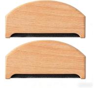 Peigne Anti Bouloche, 2 Pièces Enleve Peluches pour Vêtements, Peignes À Laine Ou Cachemire, Peignes pour Pull en Laine, Outils Manuels Enleve-Bouloches Tissu, Peluche Eliminateur, Lint Brosse