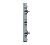 Peigne d'alimentation vertical 63A à bornes automatiques pour coffrets 4 rangées