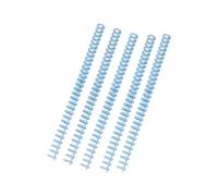 Peigne de reliure en plastique, 5 pièces, 12mm, 30, Light blue | Journal Planner Supplies Binder Spine Binding Coils for Refillable Notebook