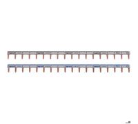 Peigne d'alimentation universel Phase + Neutre - 1P - 18 modules